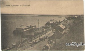 Кама. Пристань в Сарапуле.