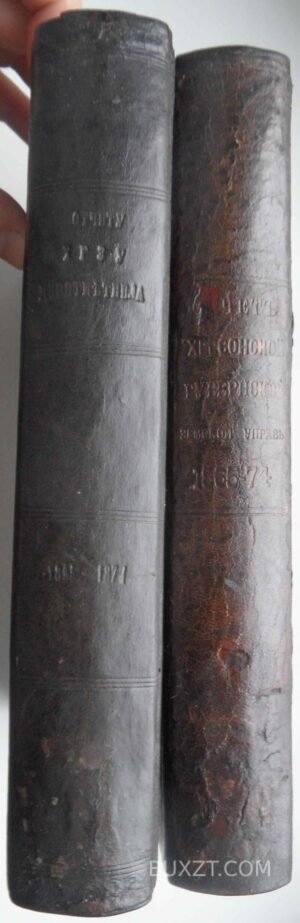 Отчет Херсонской губернской земской управы. 1865-1874 г.