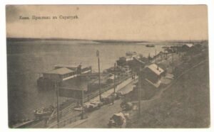 Кама. Пристань в Сарапуле.