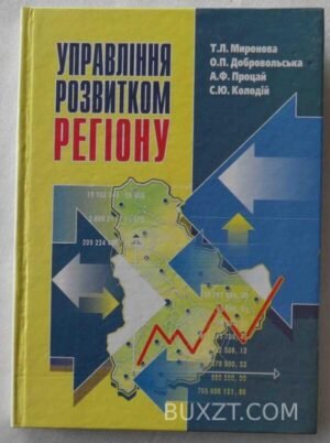 Управління розвитком регіону. Миронова Т., Добровольська О., Процай А., Колодій С. 2006