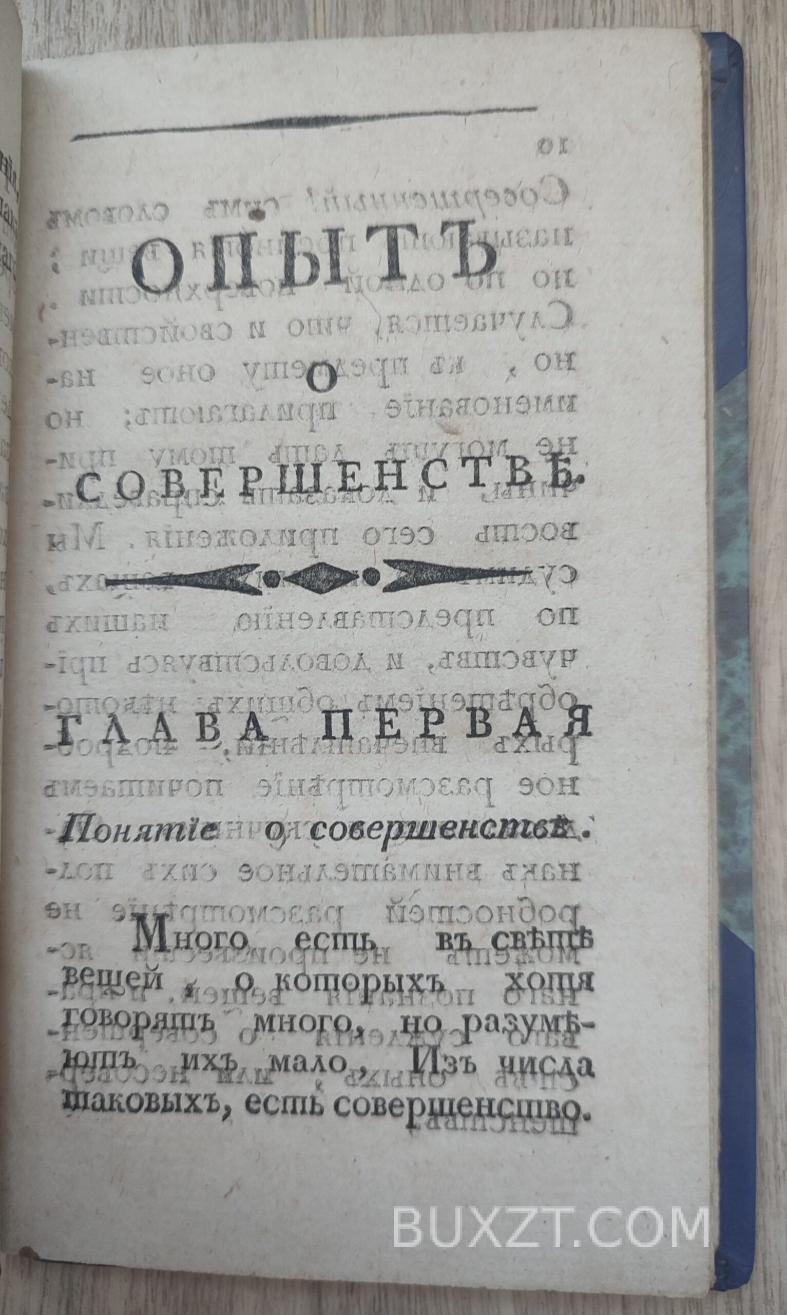 Опыт о совершенстве. Формей. Опыт о совершенстве. Формей.